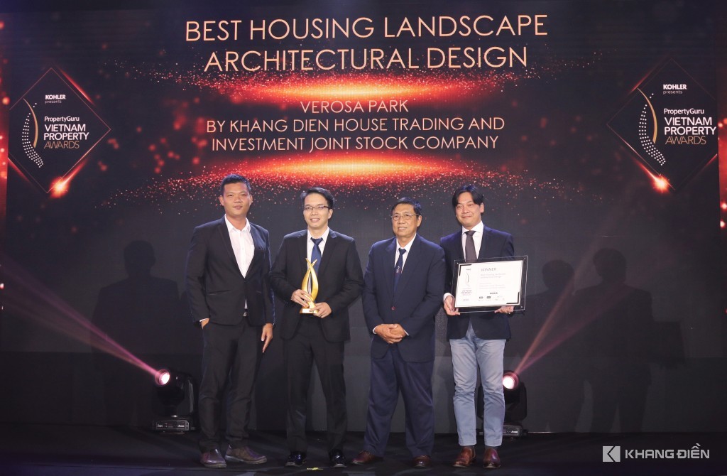 Khang Điền nhận 4 giải thưởng lớn tại Vietnam Property Awards 2019 với dự án căn hộ Safira, Jamila và dự án Verosa Park