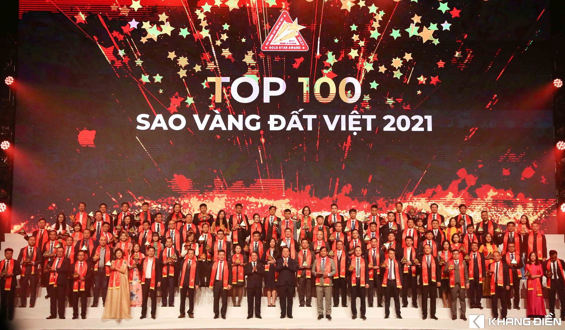 KHANG DIEN HAS ACHIEVED TOP 100 VIETNAM GOLD STAR AWARD 2021