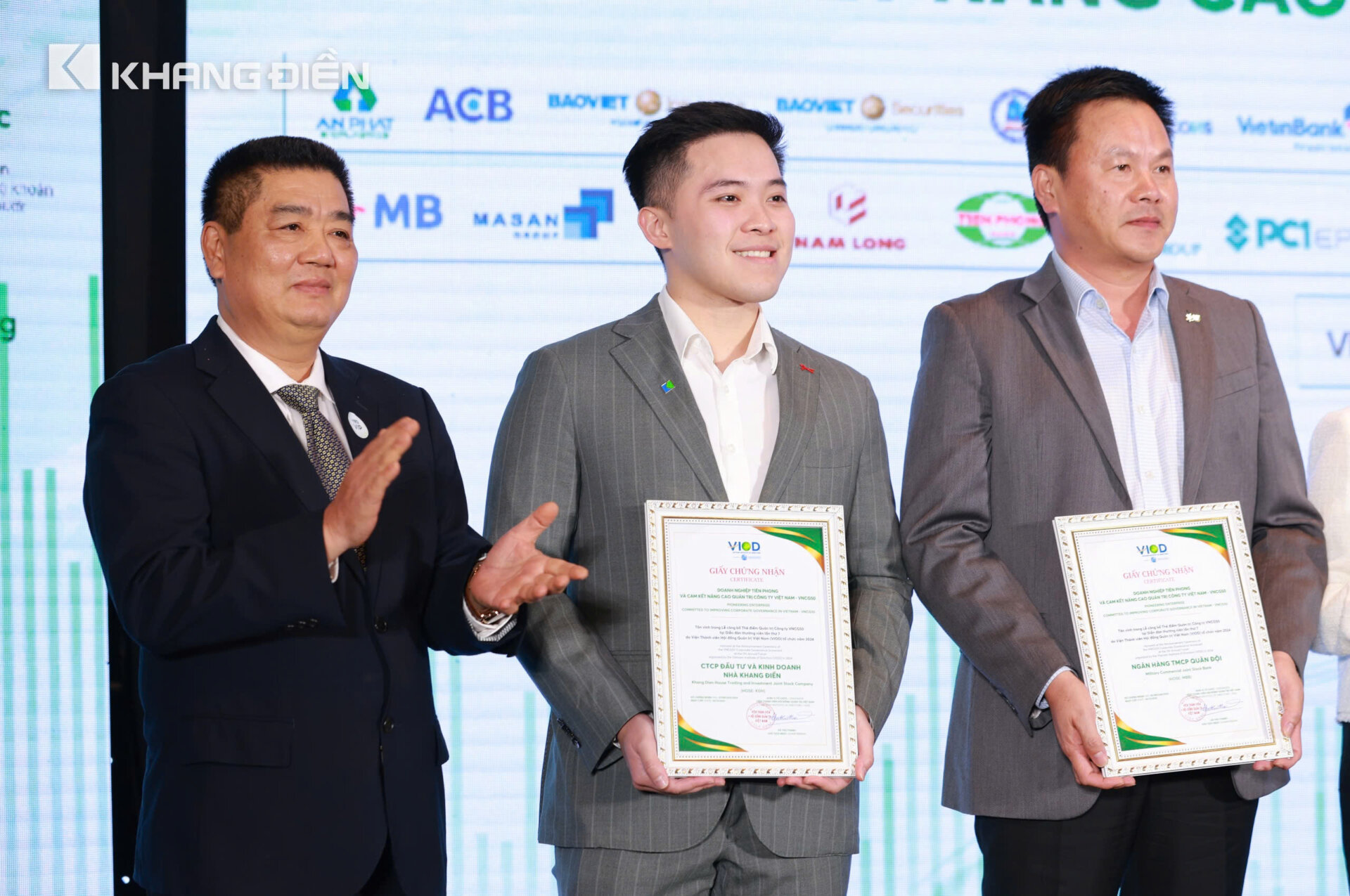 KHANG DIEN GROUP (KDH) IS HONORED TO BE SELECTED FOR THE VNCG50 LIST, FURTHER SOLIDIFYING ITS REPUTATION AS A WELL-GOVERNED COMPANY IN VIETNAM