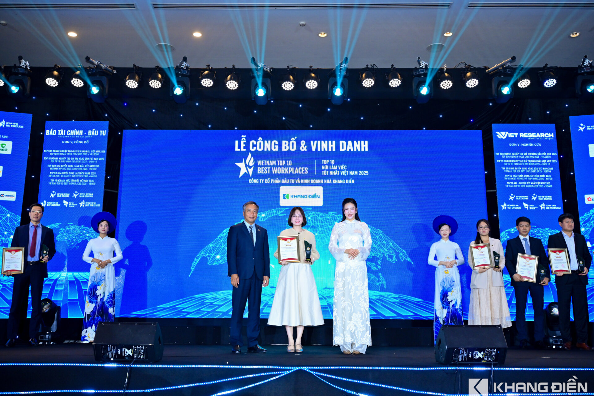 KHANG DIEN GROUP (KDH) HONORED IN THE “VIETNAM TOP 10 BEST WORKPLACES – REAL ESTATE SECTOR”