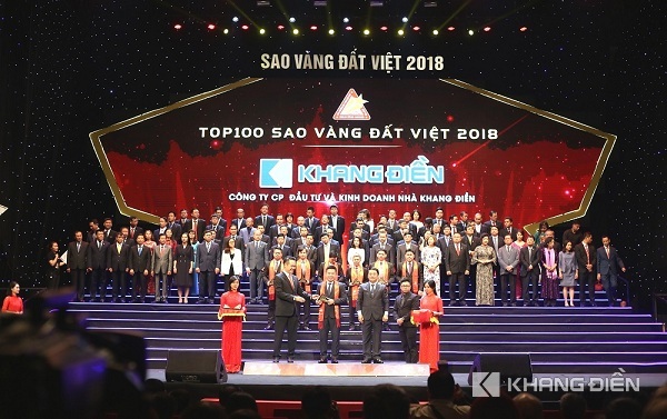 Các doanh nghiệp đạt giải thưởng Sao Vàng Đất Việt 2018